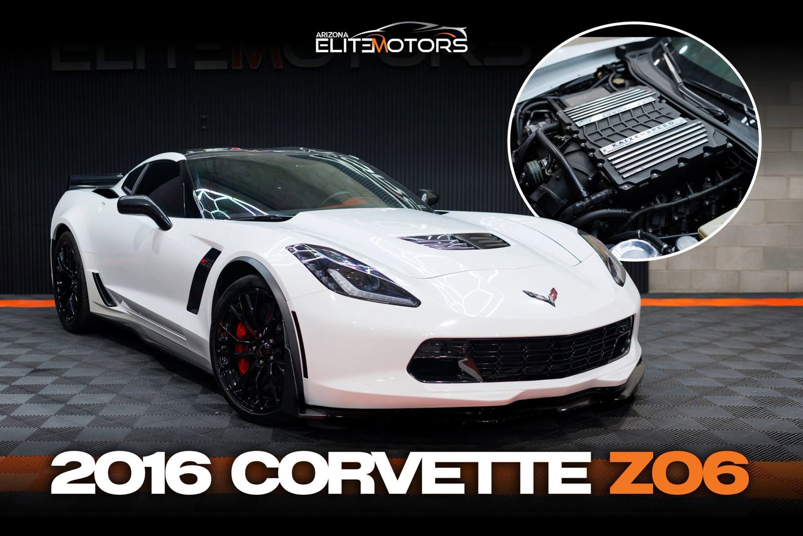 Used 2016 Chevrolet Corvette Z06 w/ Z07 Performance Package RWD image 1
