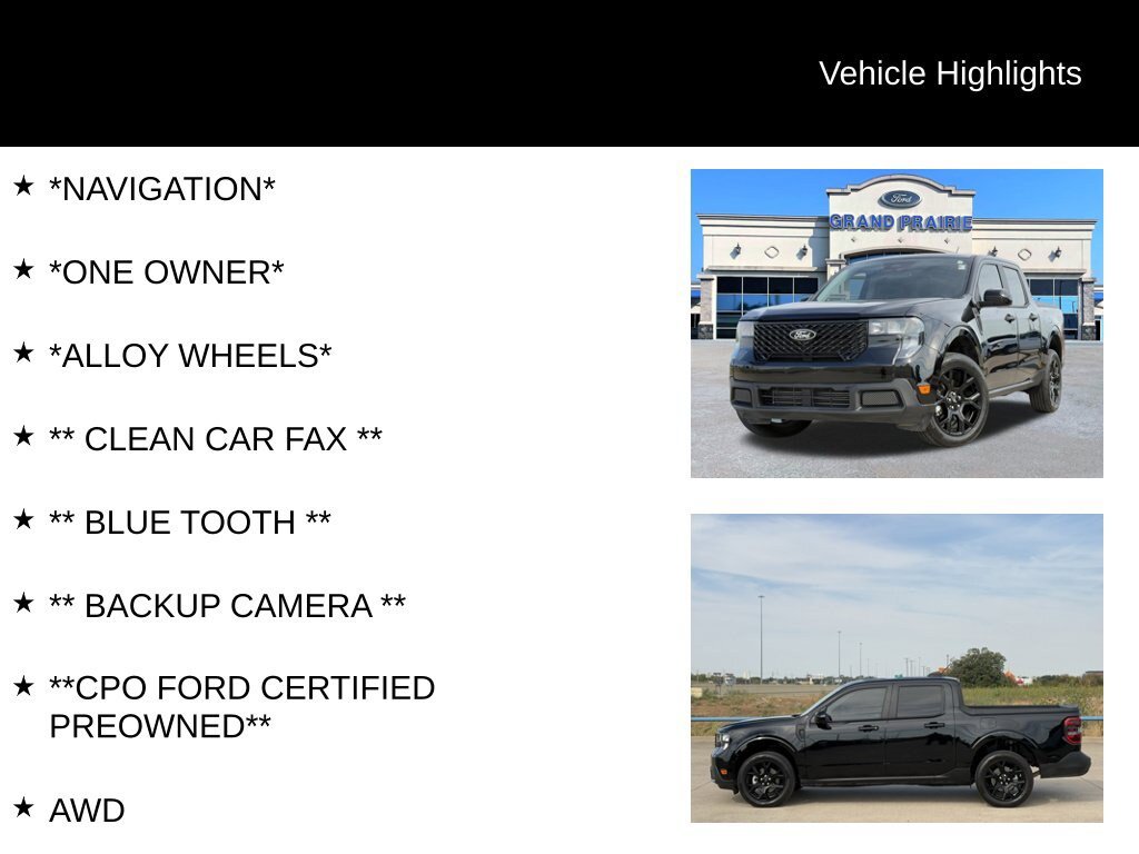 Used 2025 Ford Maverick XLT w/ XLT Luxury Package AWD/4WD image 4
