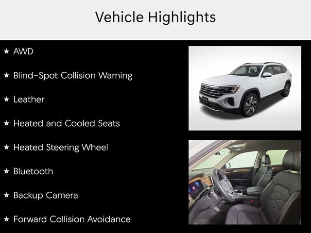 Used 2024 Volkswagen Atlas SE AWD/4WD image 7