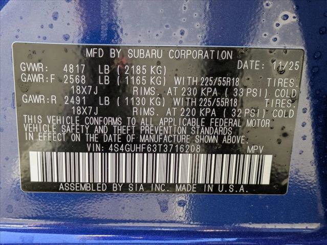 New 2026 Subaru Crosstrek 2.5i Sport w/ Crosstrek Mirror Package image 18