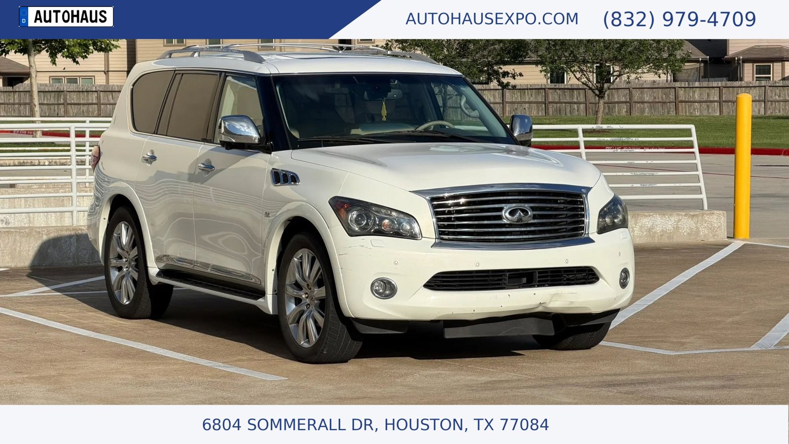 Used 2014 INFINITI QX80 2WD w/ Deluxe Touring Package