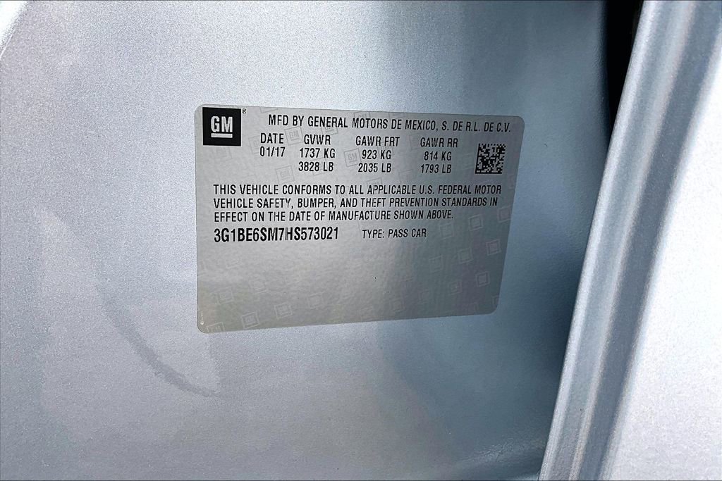 Used 2017 Chevrolet Cruze LT w/ Convenience Package image 35