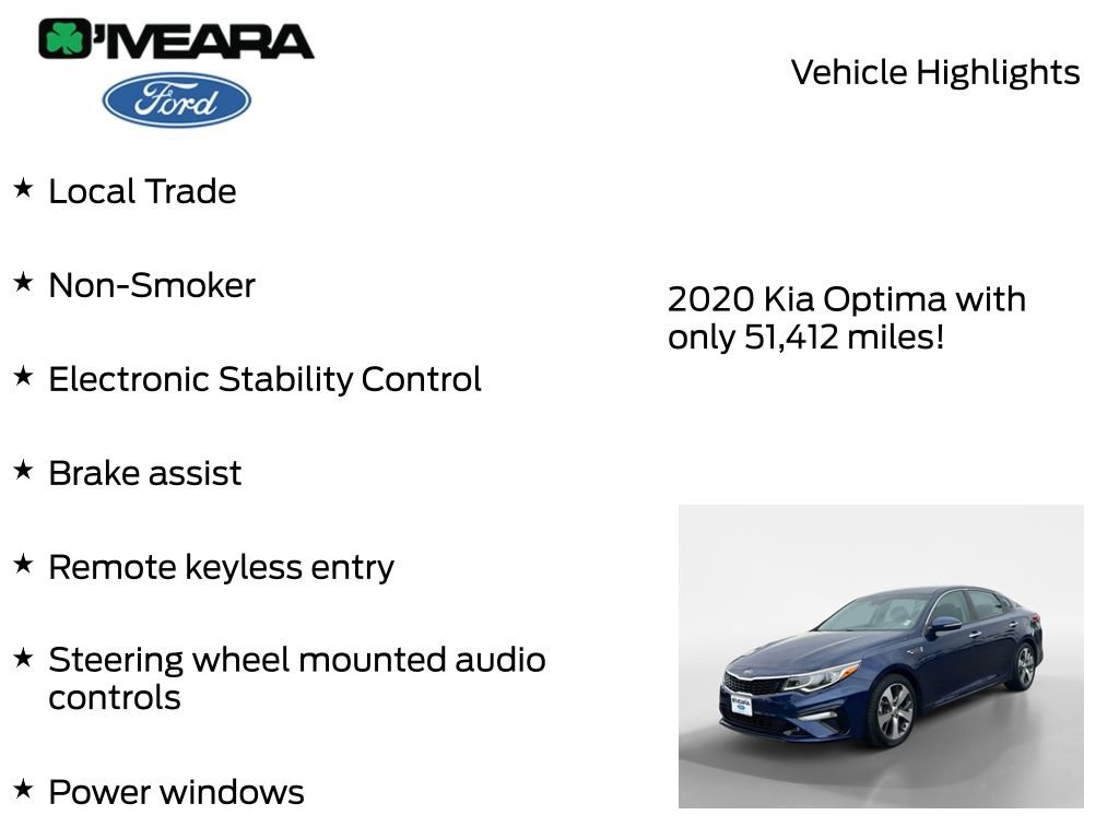 Used 2020 Kia Optima S FWD image 7