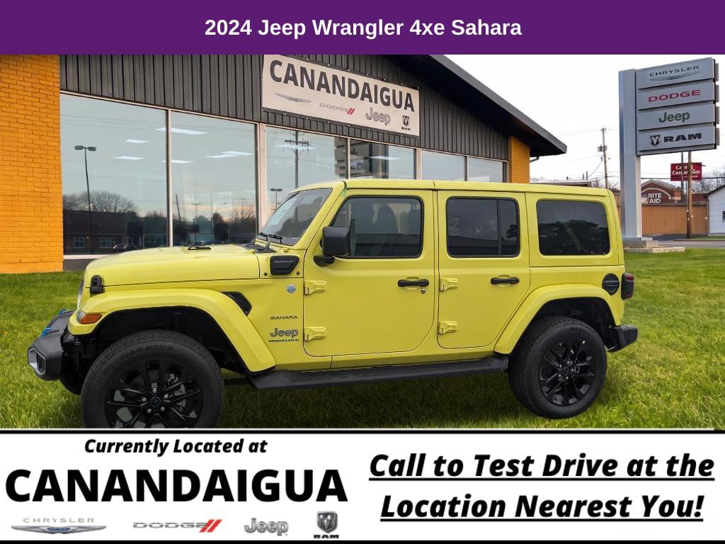 New 2024 Jeep Wrangler Unlimited Sahara w/ Safety Group AWD/4WD image 2