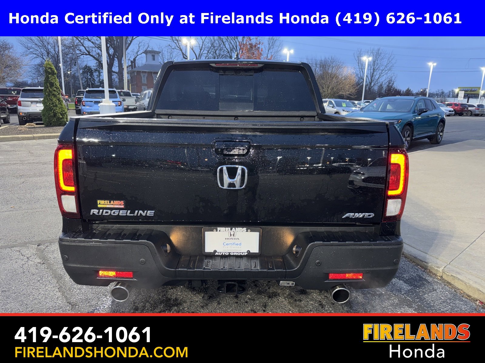 Certified 2023 Honda Ridgeline Black Edition image 4
