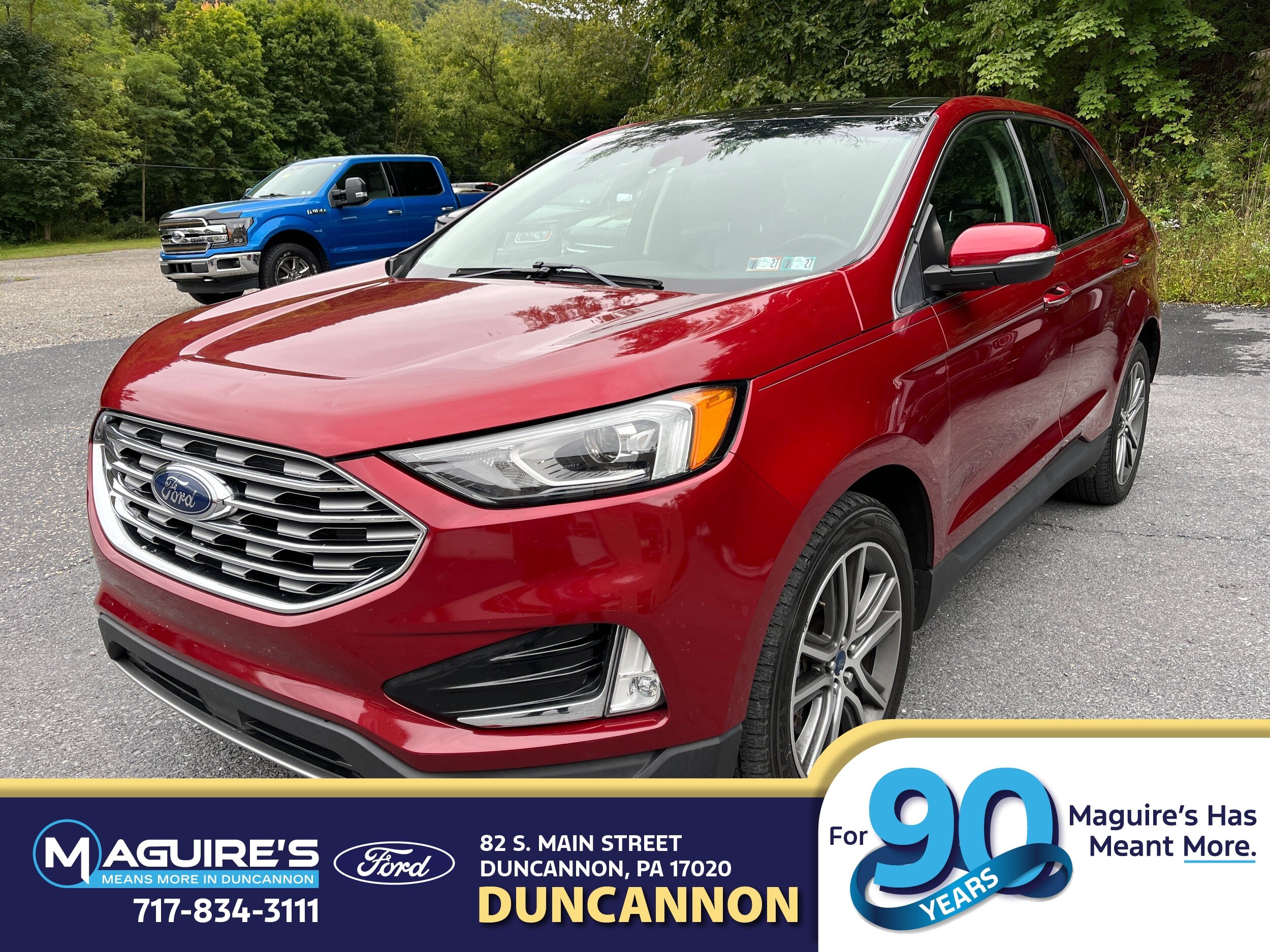 Used 2019 Ford Edge Titanium w/ Cold Weather Package AWD/4WD image 1