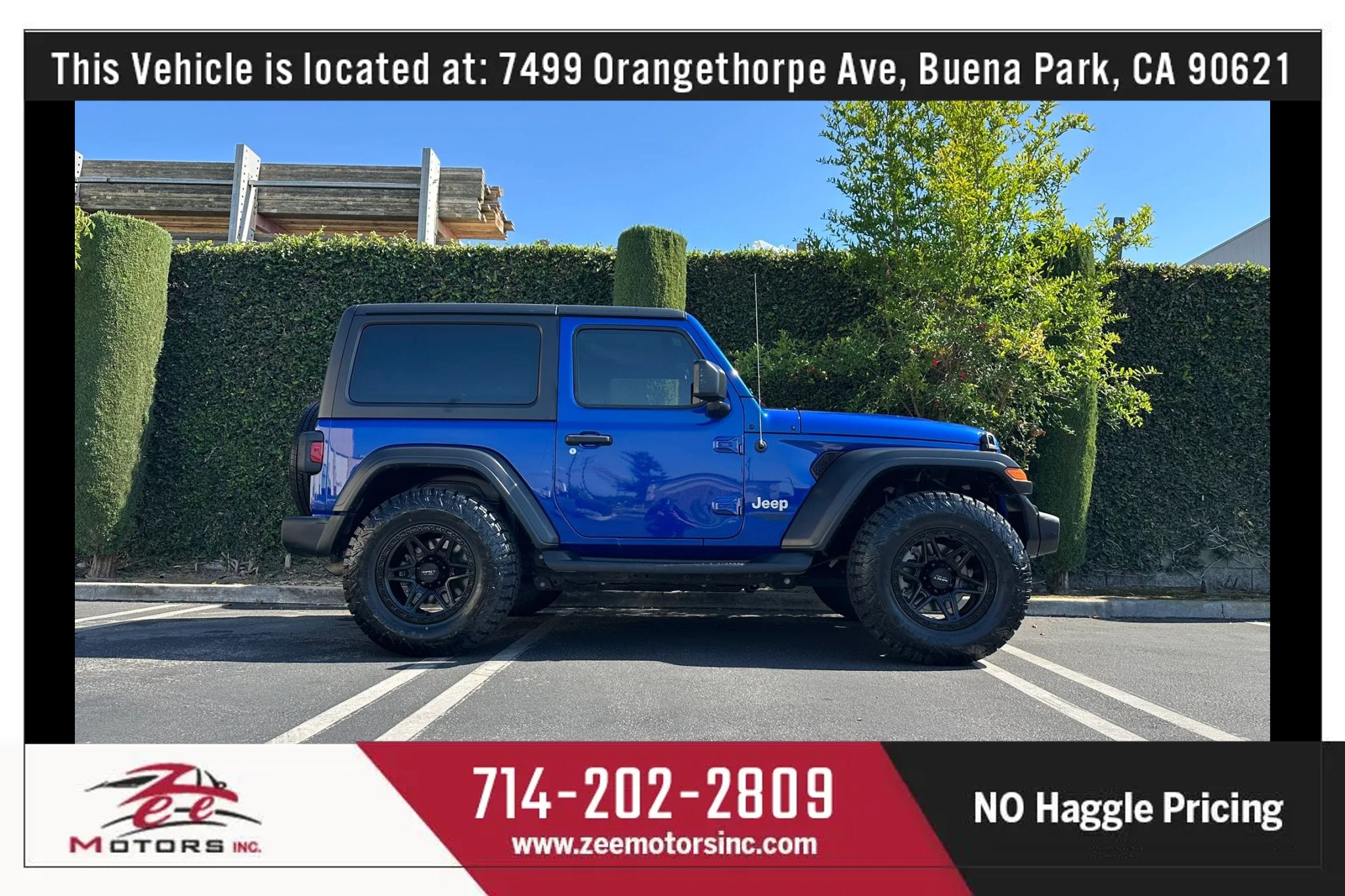 Used 2019 Jeep Wrangler Sport AWD/4WD image 6