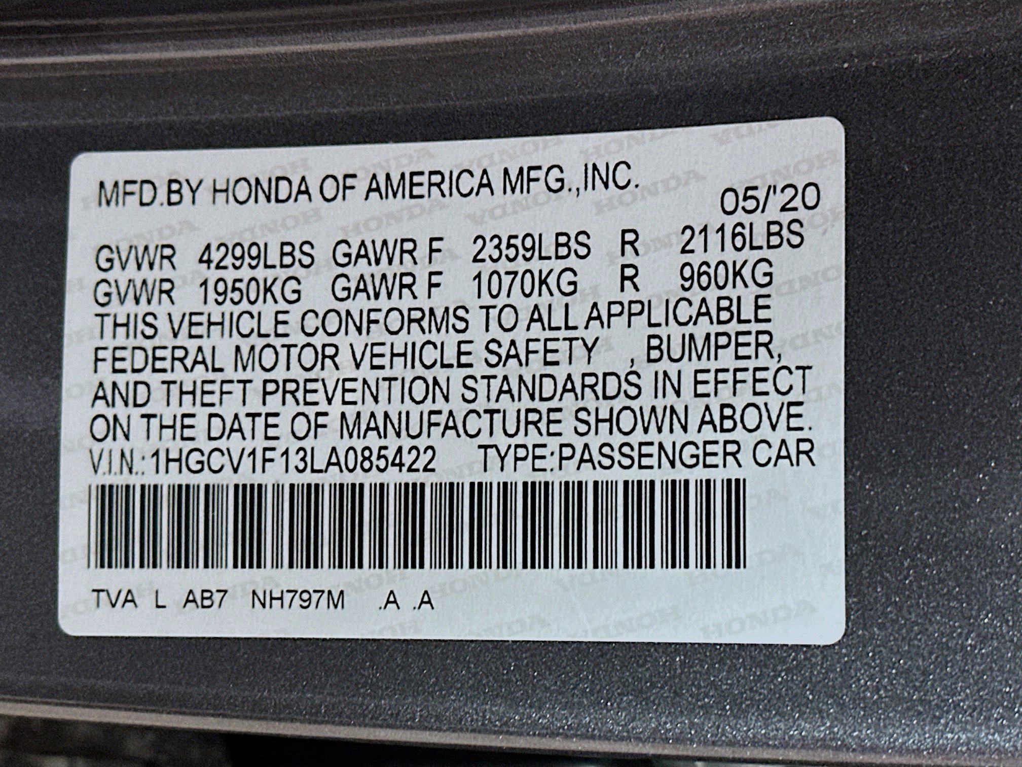 Used 2020 Honda Accord LX image 29