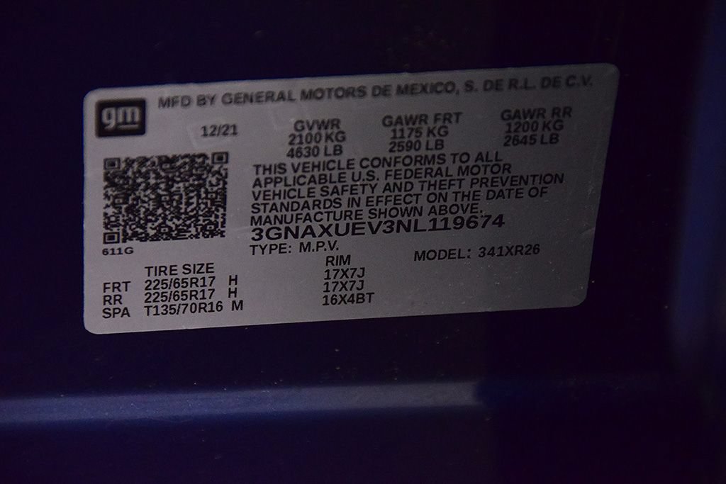 Used 2022 Chevrolet Equinox LT AWD/4WD image 15