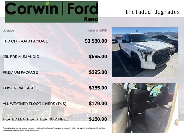 Used 2024 Toyota Tundra Limited w/ TRD Off-Road Package image 3