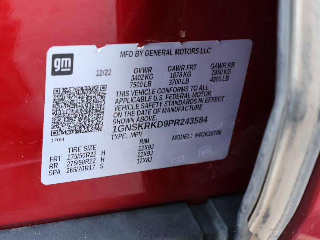 Used 2023 Chevrolet Tahoe RST w/ Luxury Package image 47