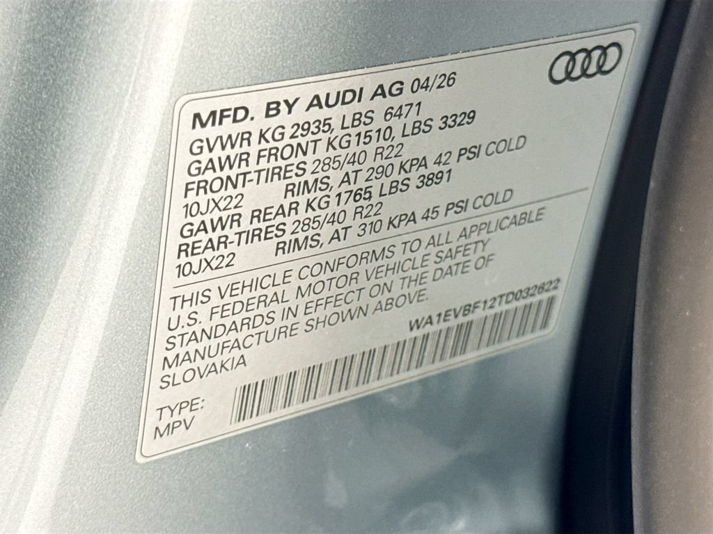 Used 2026 Audi Q8 Premium Plus w/ Premium Plus Package AWD/4WD image 34