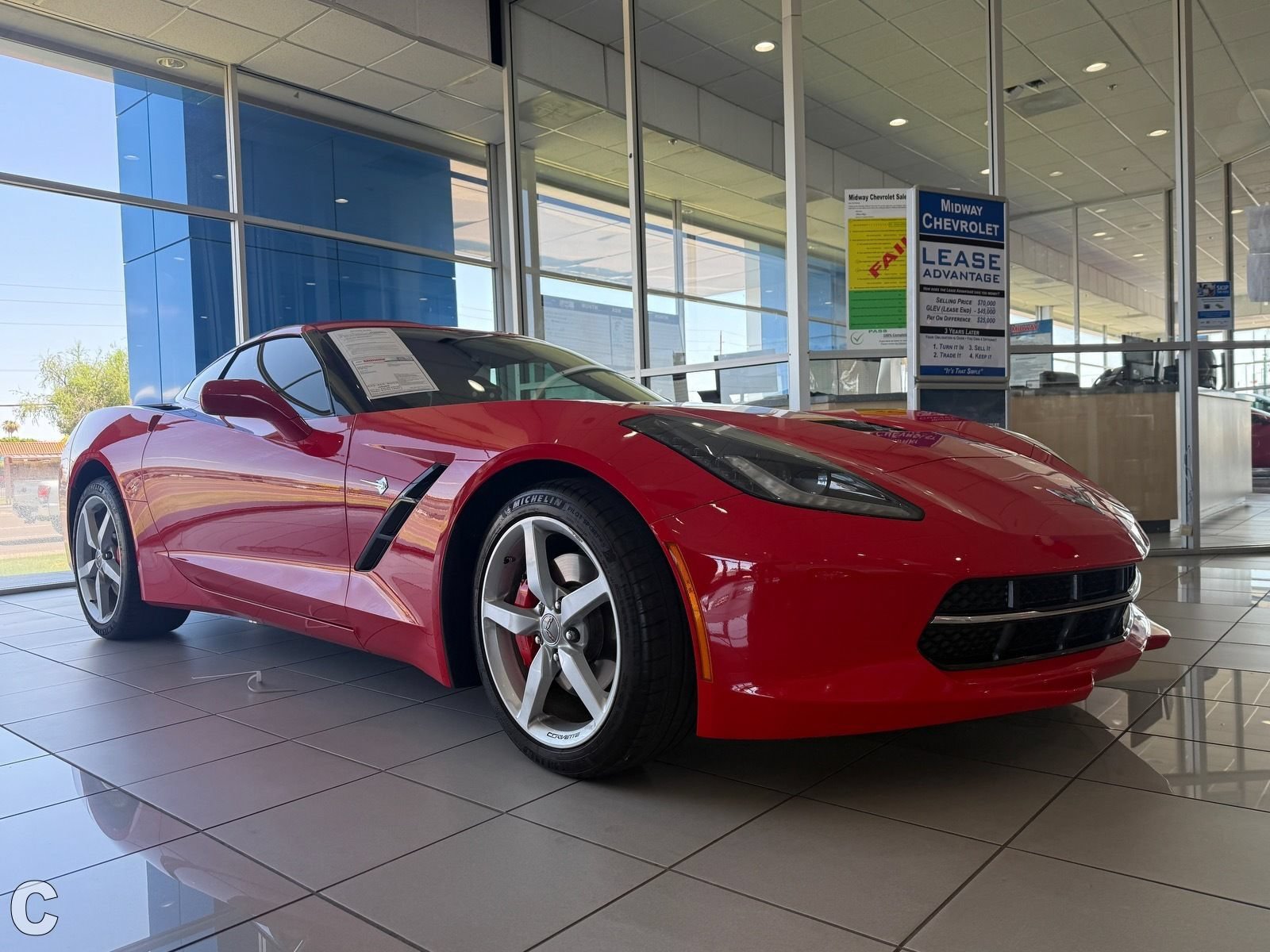Certified 2014 Chevrolet Corvette Stingray Coupe w/ 3LT Preferred Equipment Group RWD image 7