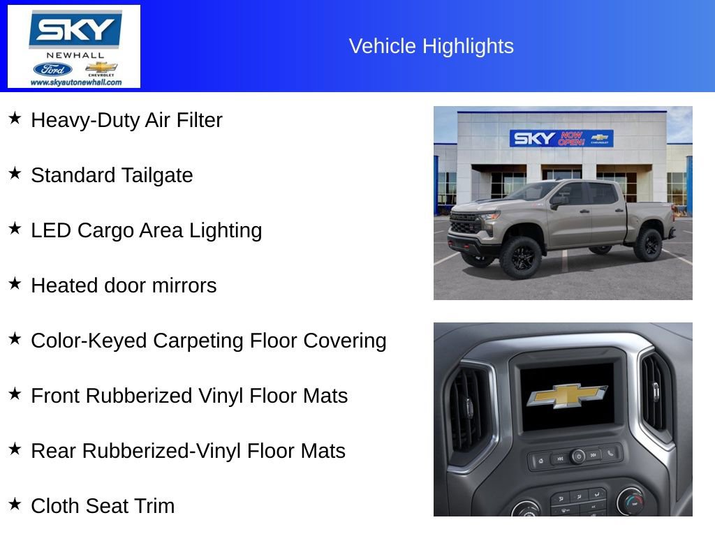 New 2026 Chevrolet Silverado 1500 Custom Trail Boss image 32