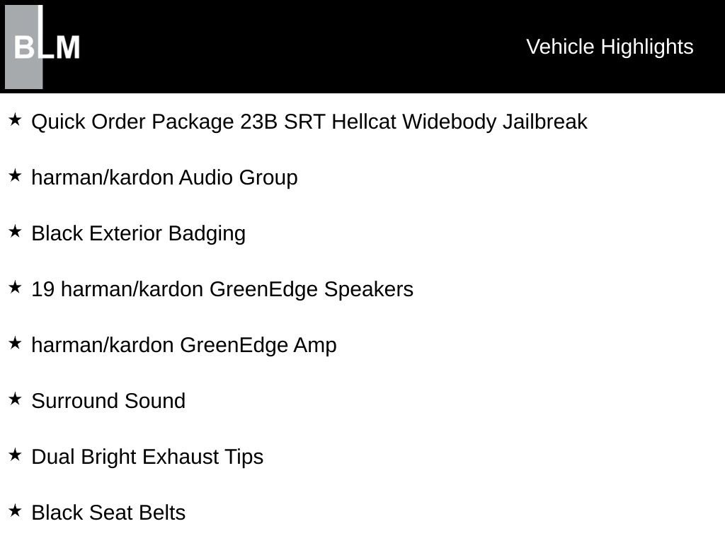 Used 2023 Dodge Charger SRT Hellcat w/ Harman/Kardon Audio Group image 5