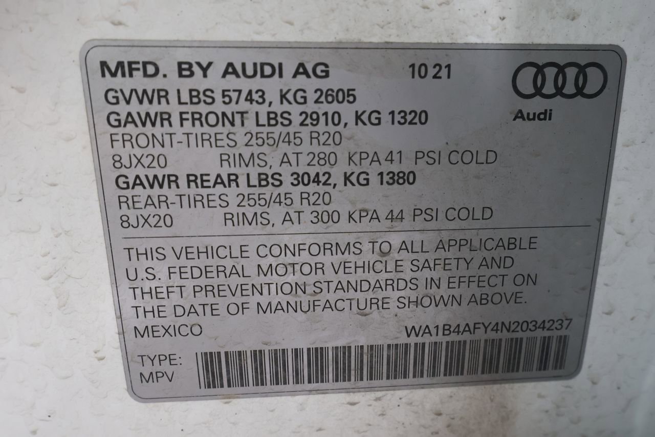 Used 2022 Audi SQ5 Premium Plus image 33