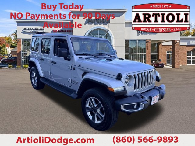 Certified 2023 Jeep Wrangler Unlimited Sahara w/ LED Lighting Group