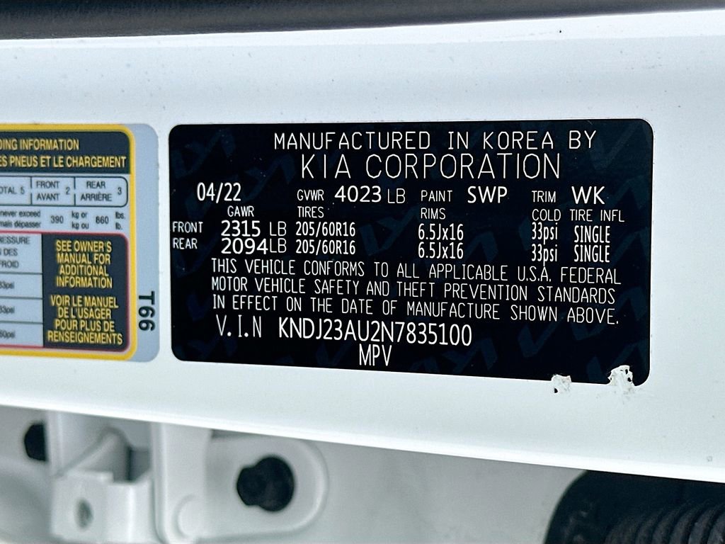 Certified 2022 Kia Soul LX w/ Technology Package FWD image 29