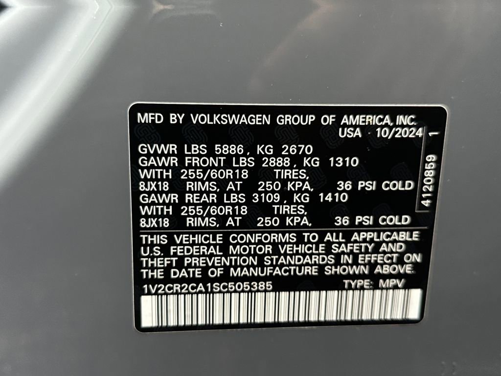 Used 2025 Volkswagen Atlas Peak Edition SE image 22