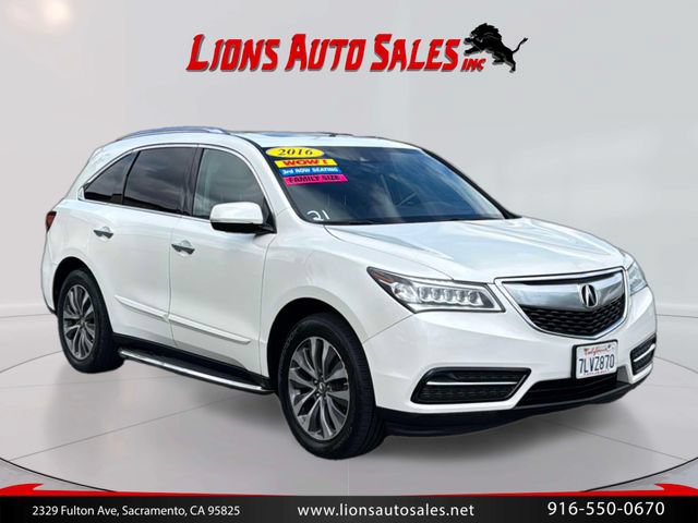 Used 2016 Acura MDX w/ Technology Package AWD/4WD image 1