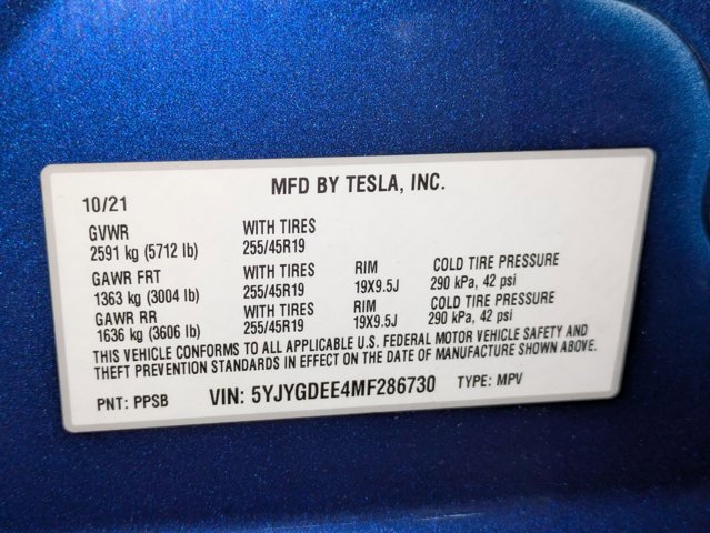 Used 2021 Tesla Model Y Long Range AWD/4WD image 24