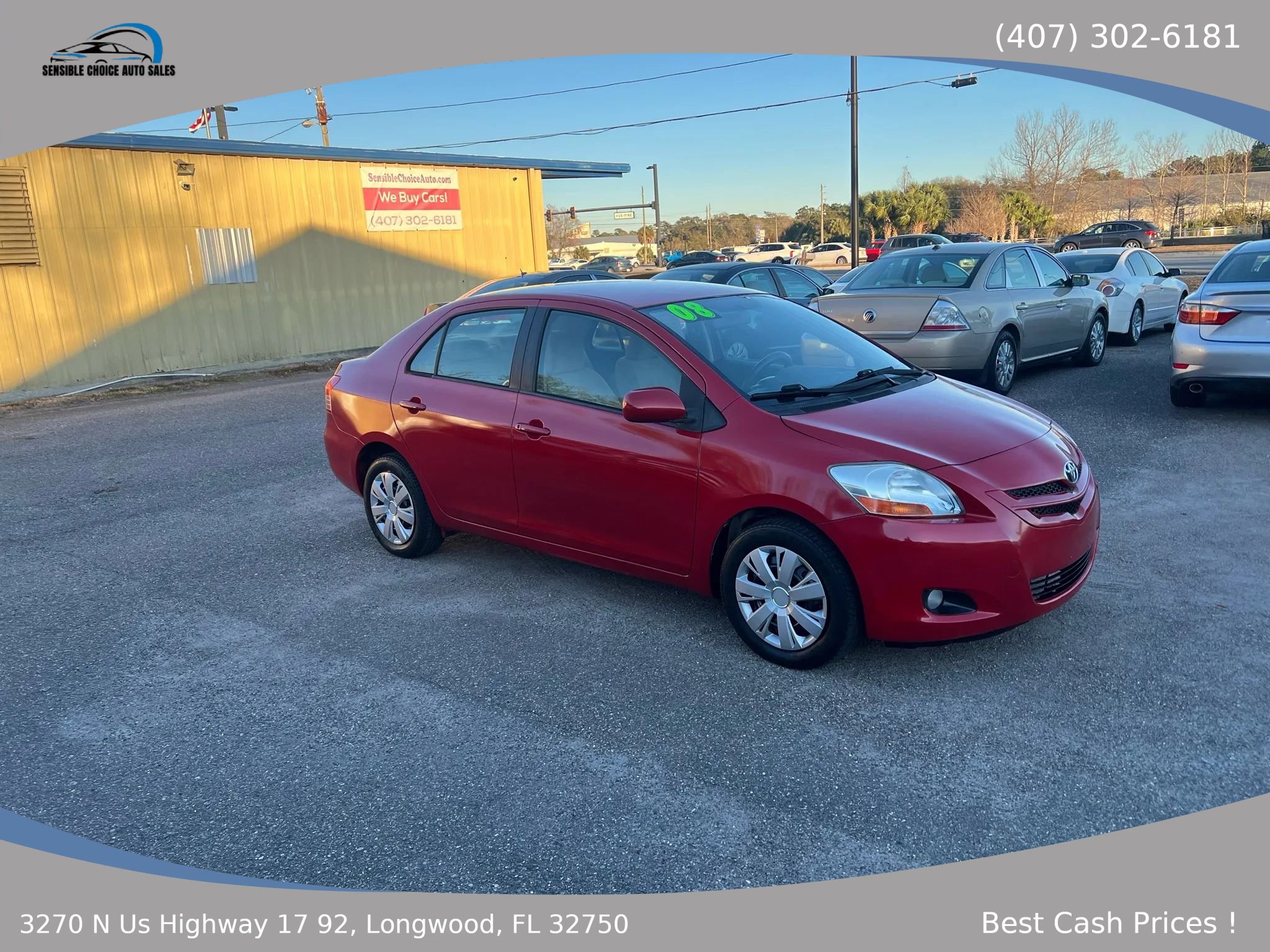Used 2008 Toyota Yaris Sedan FWD image 1