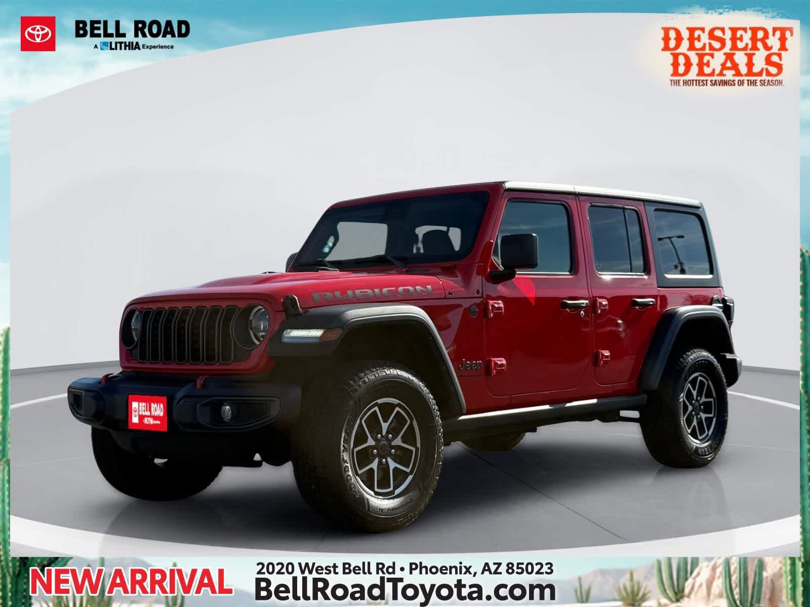 Used 2024 Jeep Wrangler Unlimited Rubicon AWD/4WD image 1
