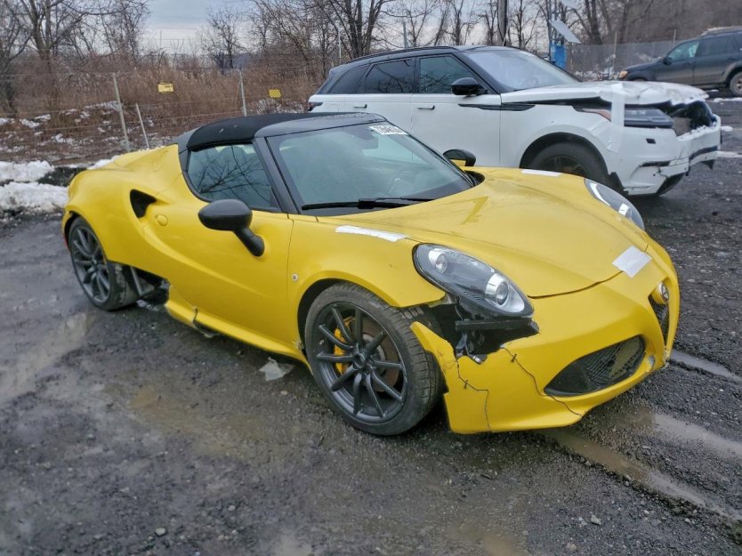 Used 2015 Alfa Romeo 4C Spider w/ Spider Track Package 2 image 1