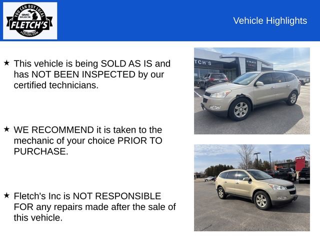 Used 2010 Chevrolet Traverse LT image 2
