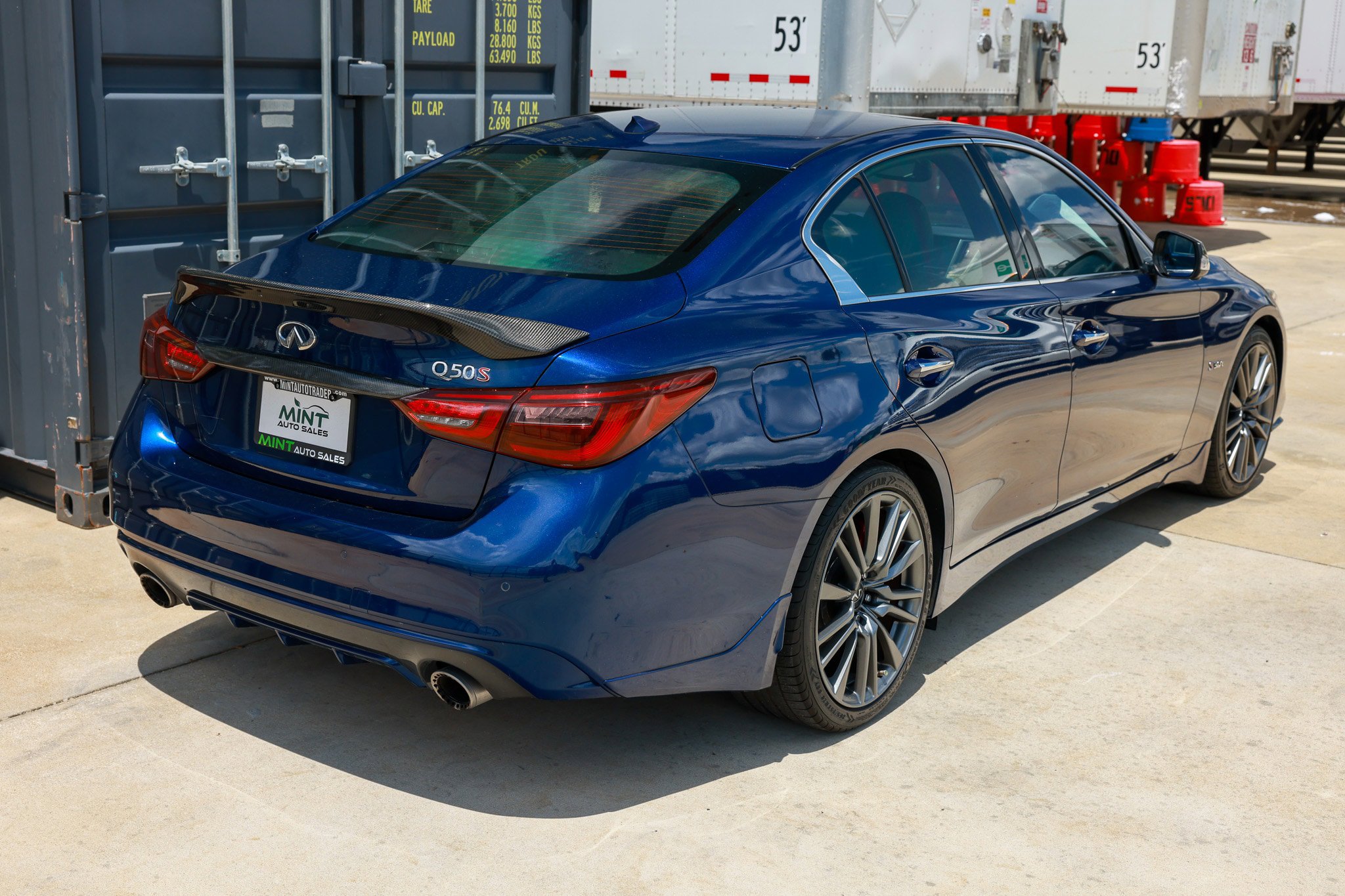 Used 2019 INFINITI Q50 Red Sport 400 w/ Cargo Package (L96) RWD image 14