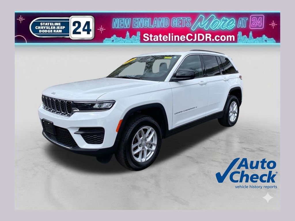 Certified 2025 Jeep Grand Cherokee Laredo X w/ Luxury Tech Group I