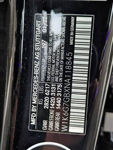 Certified 2022 Mercedes-Benz S 580 4MATIC Sedan image 26
