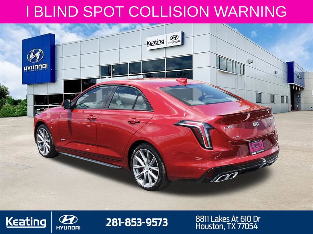Used 2020 Cadillac CT4 V w/ Climate Package AWD/4WD image 7