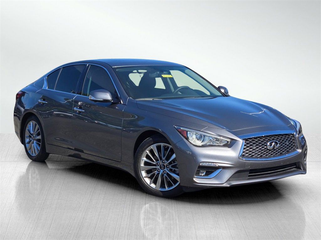 Used 2022 INFINITI Q50 Luxe w/ Cargo Package