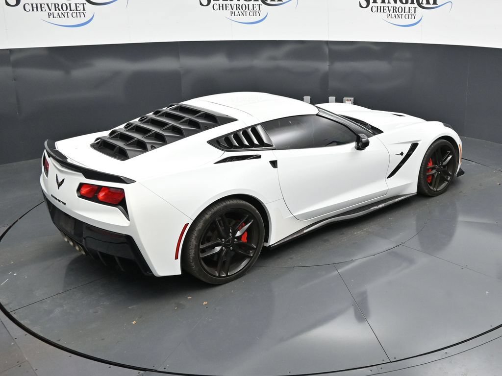 Used 2019 Chevrolet Corvette Stingray Coupe w/ Carbon Flash Badge Package RWD image 24