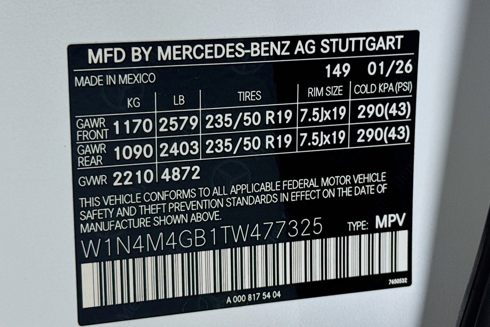 New 2026 Mercedes-Benz GLB 250 image 24