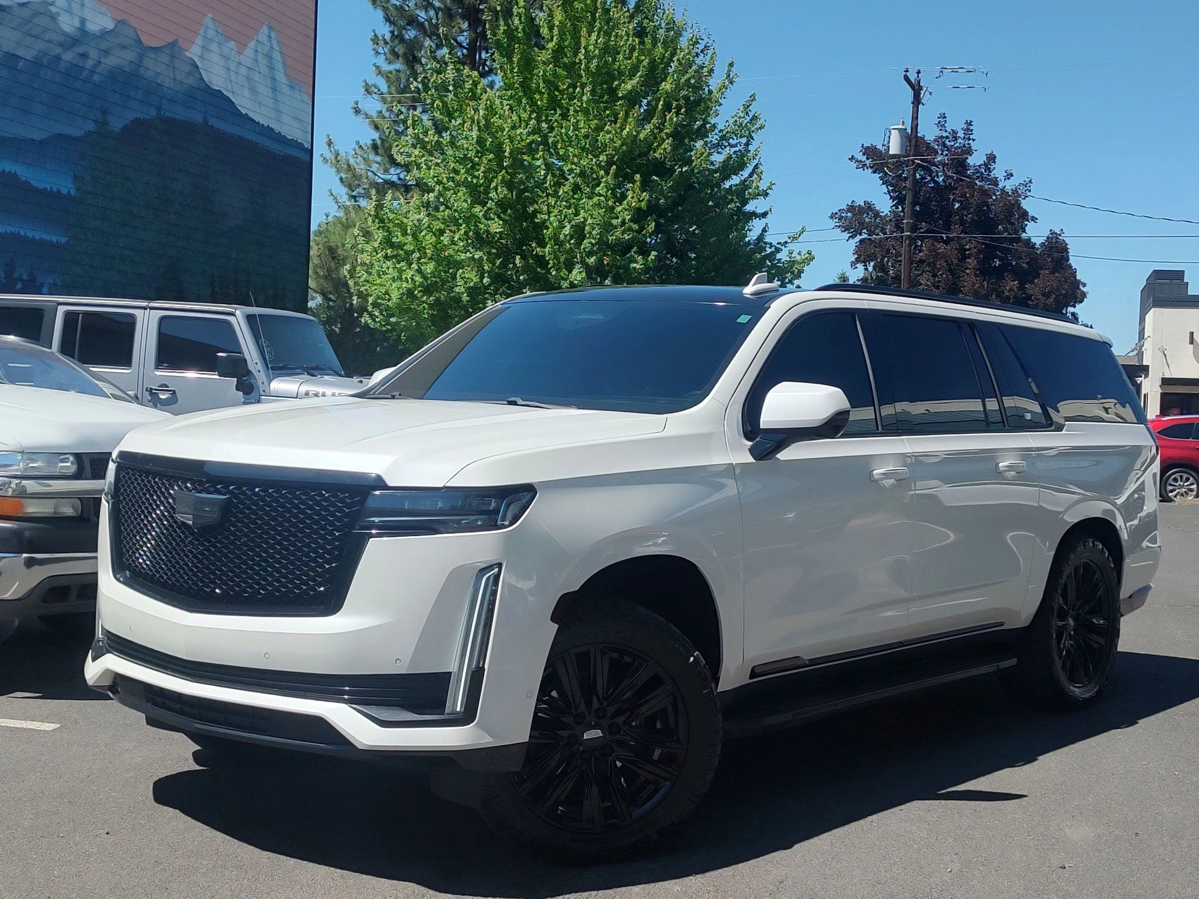 Used 2021 Cadillac Escalade ESV Sport w/ Driver Assist Tech Package