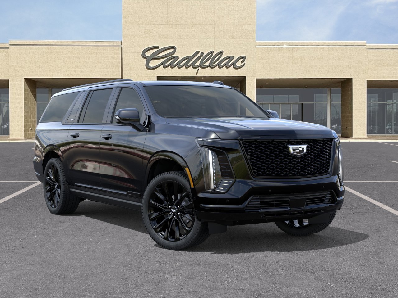 New 2026 Cadillac Escalade ESV Platinum Sport w/ LPO, ONYX Package AWD/4WD image 7