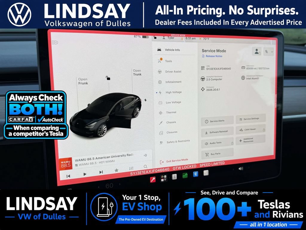 Used 2018 Tesla Model 3 Long Range RWD image 18