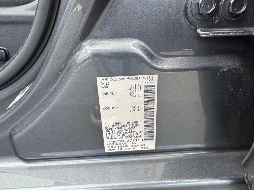 Used 2020 Nissan Altima 2.5 SV FWD image 21