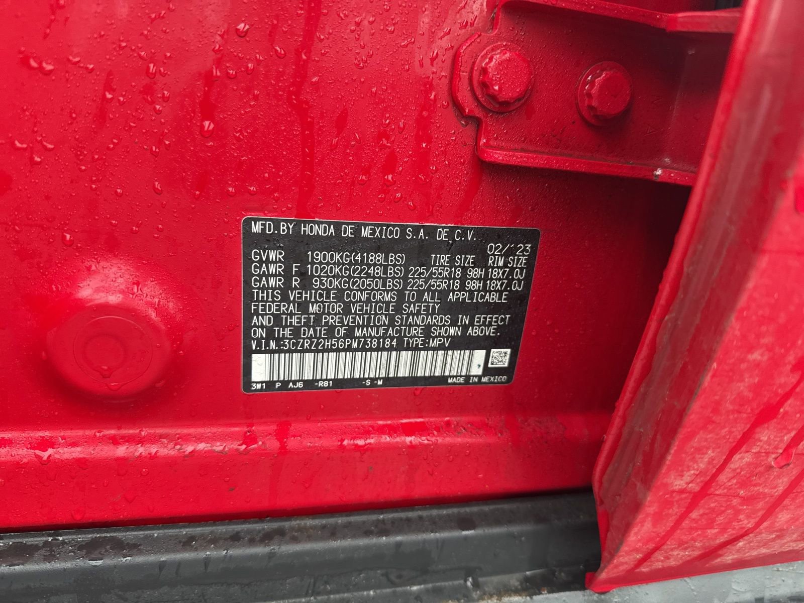 Used 2023 Honda HR-V Sport image 28