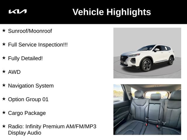 Used 2019 Hyundai Santa Fe AWD w/ Cargo Package image 5