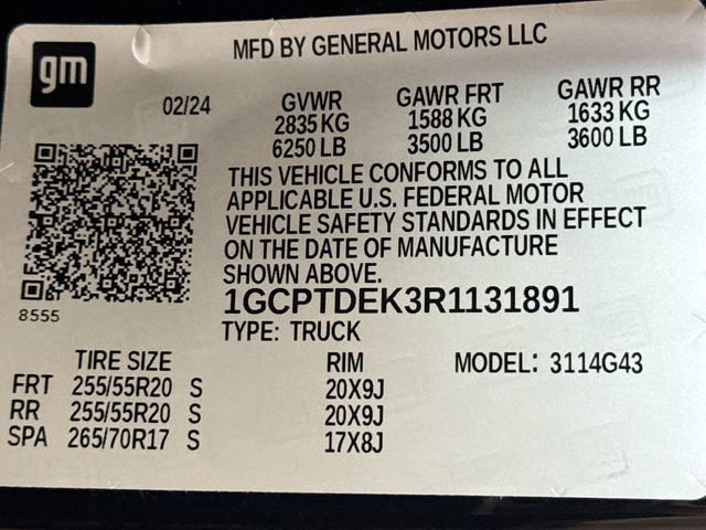 Used 2024 Chevrolet Colorado Z71 w/ Z71 Convenience Package 2 AWD/4WD image 33