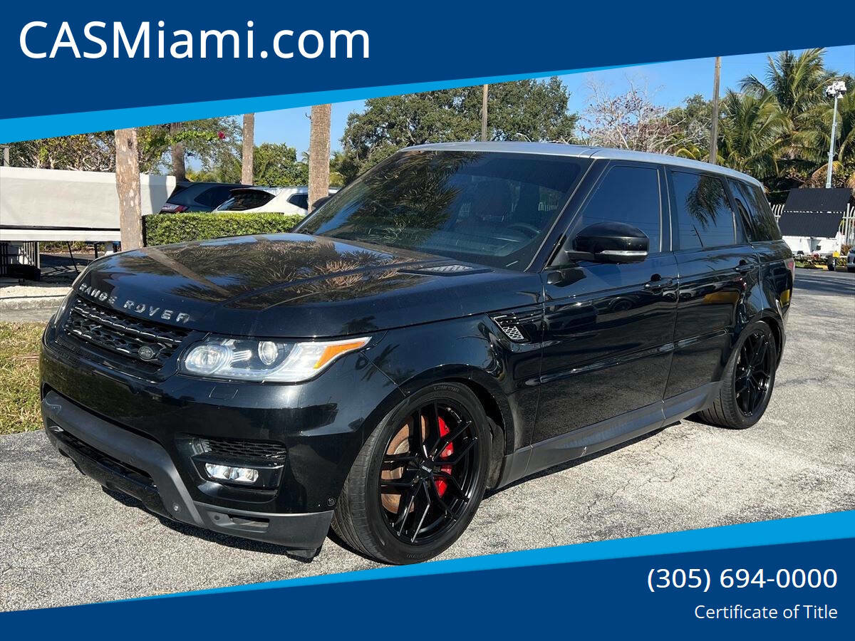Used 2014 Land Rover Range Rover Sport Supercharged image 1