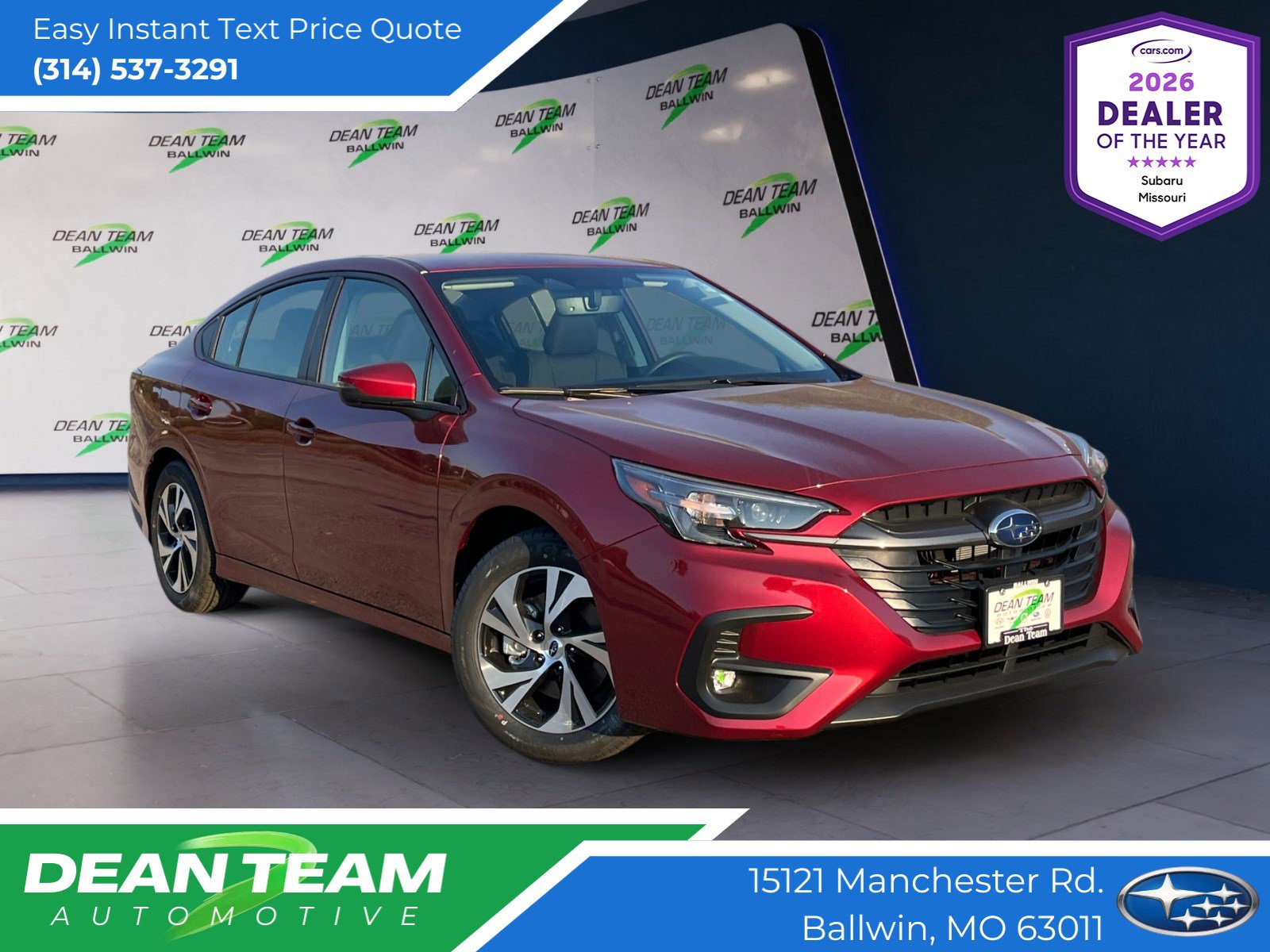 New 2025 Subaru Legacy Premium