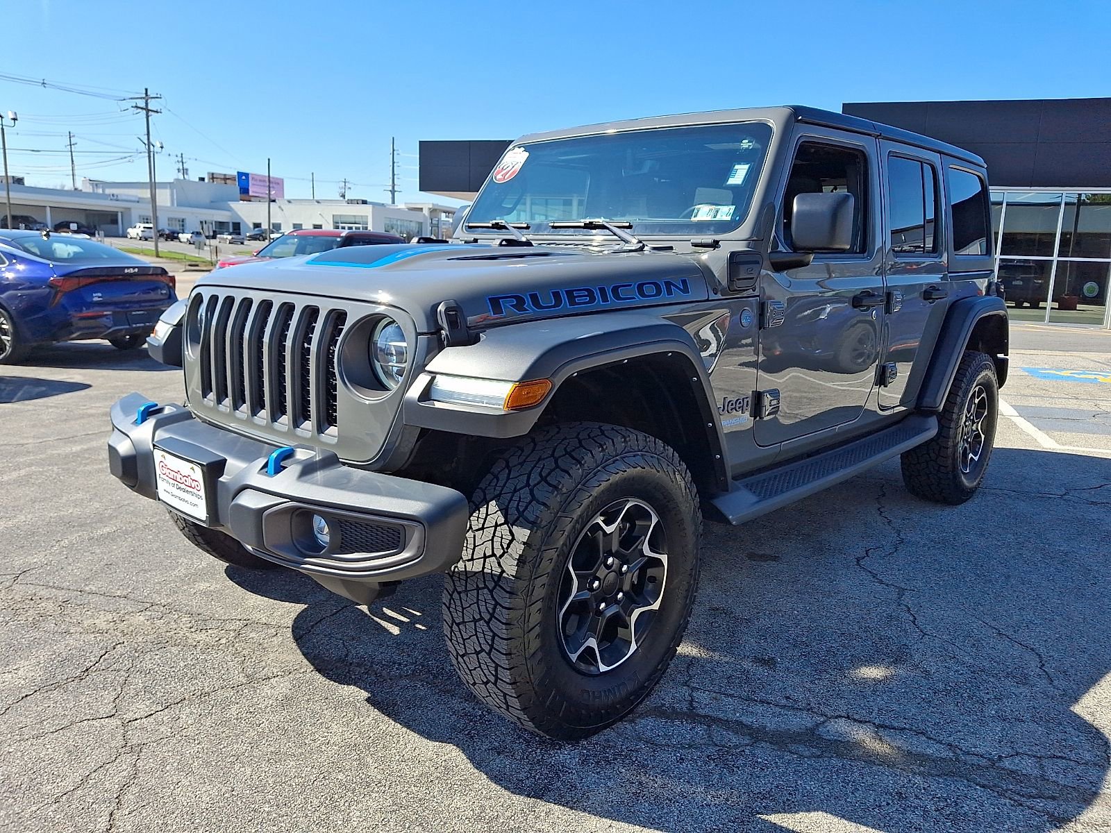 Used 2021 Jeep Wrangler Unlimited Rubicon 4xe w/ Cold Weather Group image 3