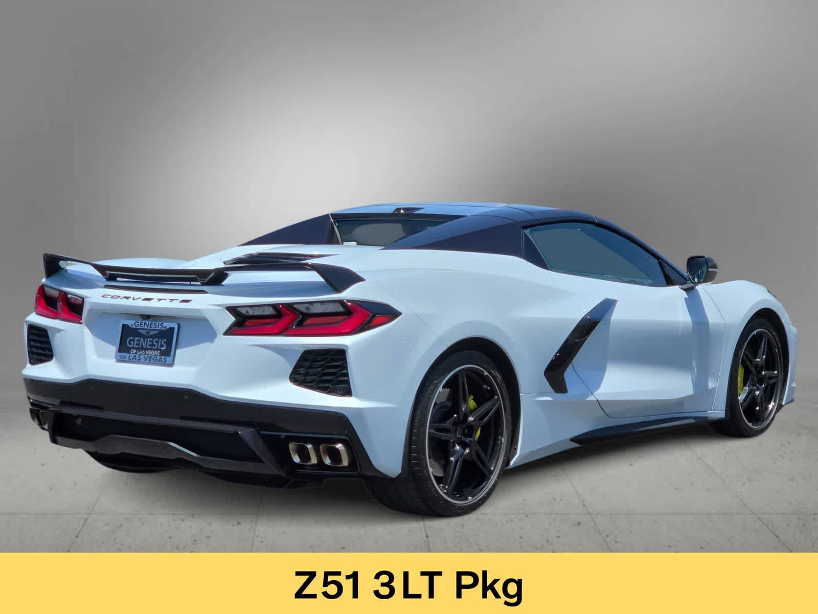 Used 2023 Chevrolet Corvette Stingray Premium Conv w/ Z51 Performance Package RWD image 8