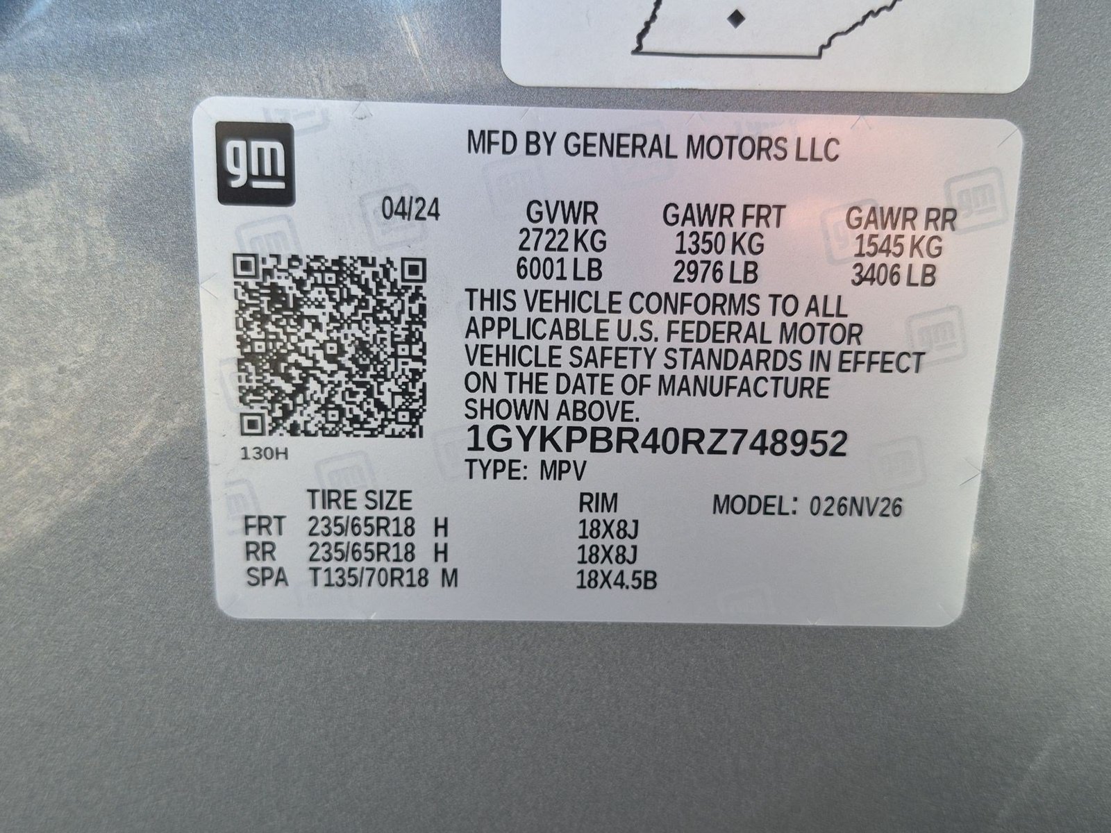 Certified 2024 Cadillac XT6 Luxury w/ LPO, Floor Liner Package AWD/4WD image 37