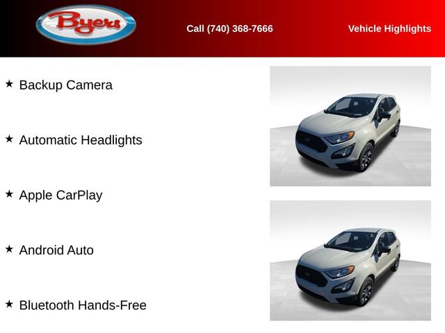 Used 2021 Ford EcoSport S image 11