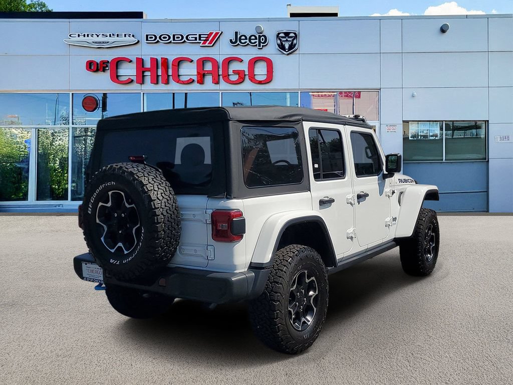 Used 2021 Jeep Wrangler Unlimited Rubicon 4xe w/ Cold Weather Group AWD/4WD image 4